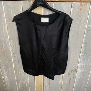 Gary GrahamBlack Satin Top